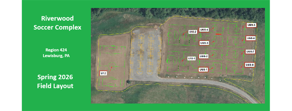 Riverwoods Soccer Complex Field Map	