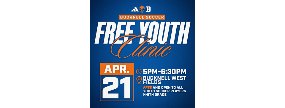 Bucknell Soccer Free Youth Clinic